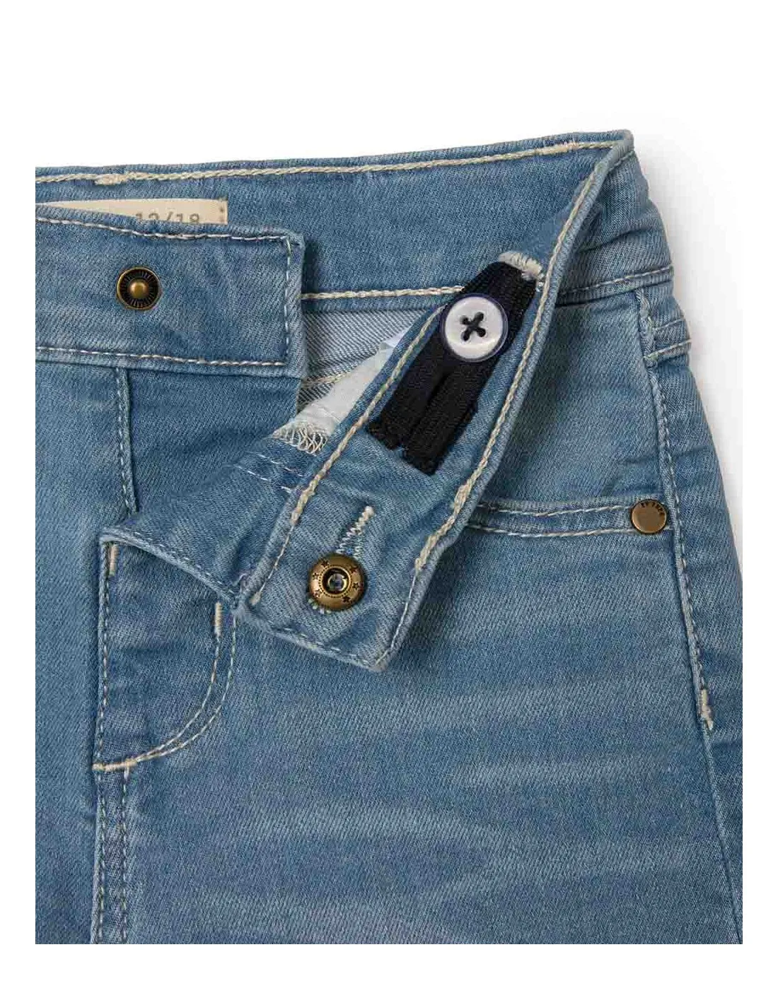 Pantalón Corto Niño Bebé Azul Claro de Zippy