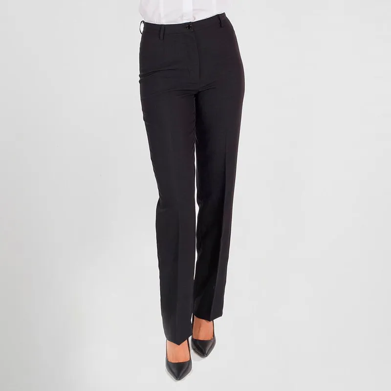 PANTALóN HOSTELERíA DE MUJER STRECH SIN BOLSILLOS NEGRO  GARY'S
