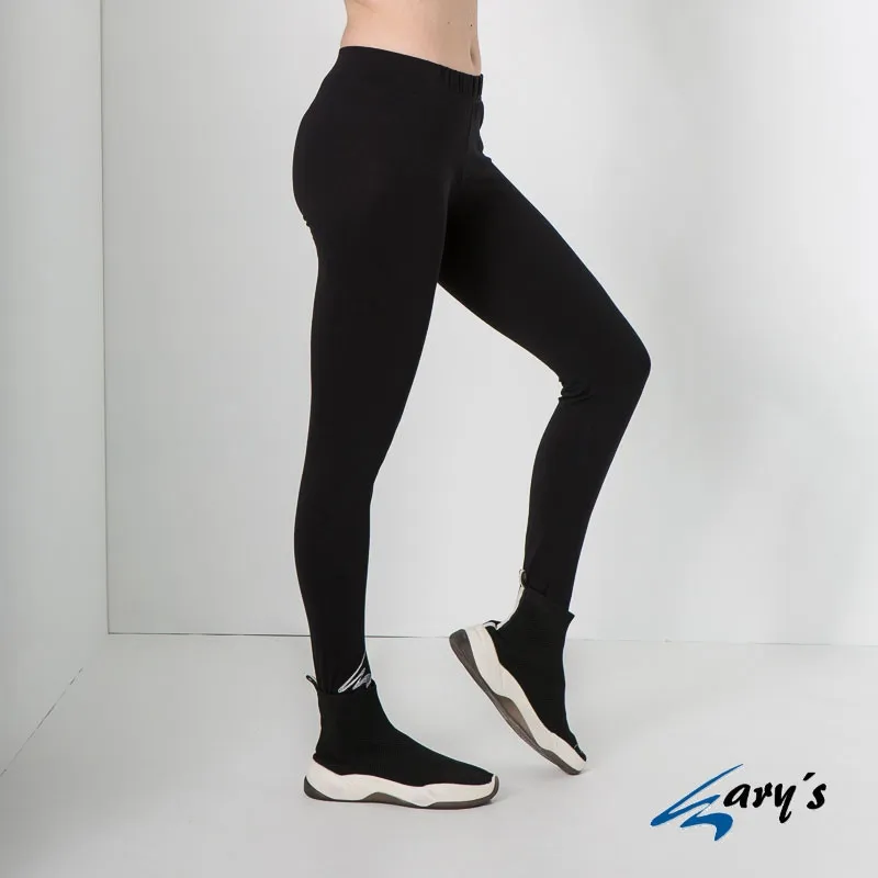 PANTALóN LEGGINS TEJIDO ELáSTICO NEGRO  GARY'S