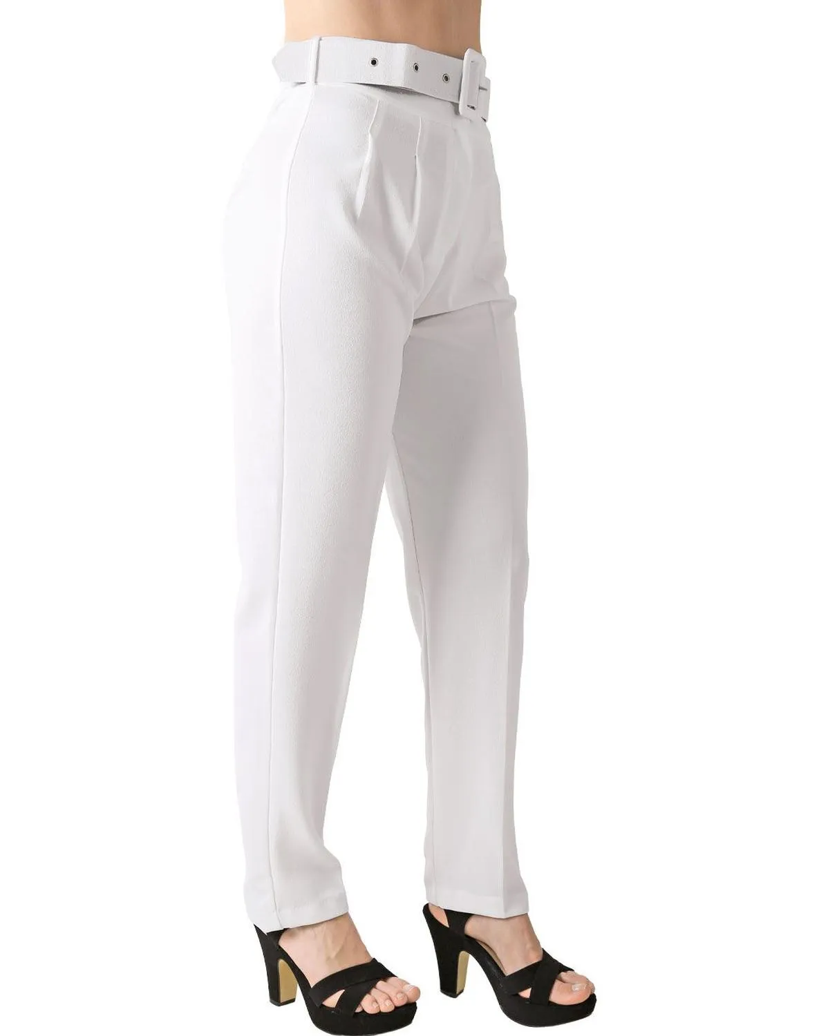 Pantalón Mujer Vestir Regular Crema Stfashion 79305040