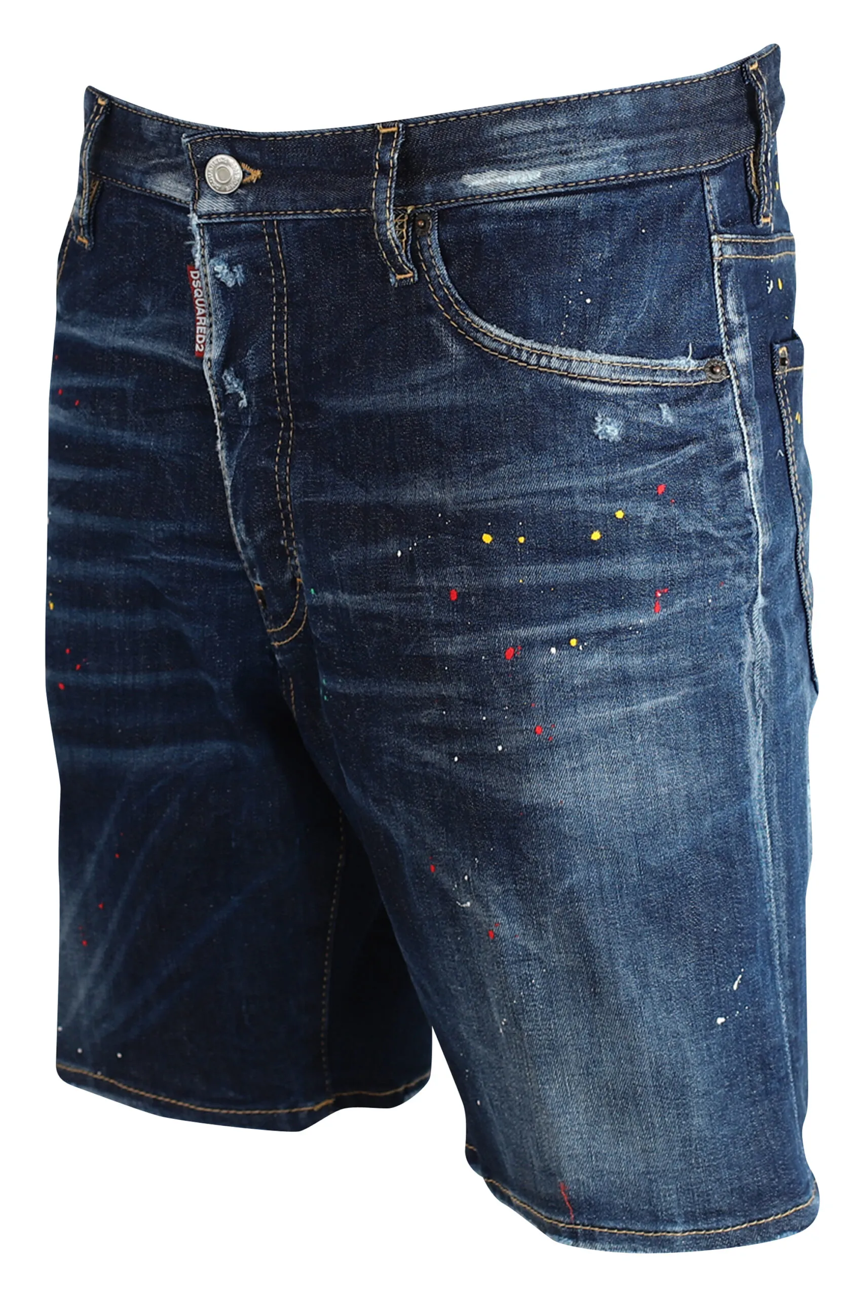 Pantalón vaquero corto azul 