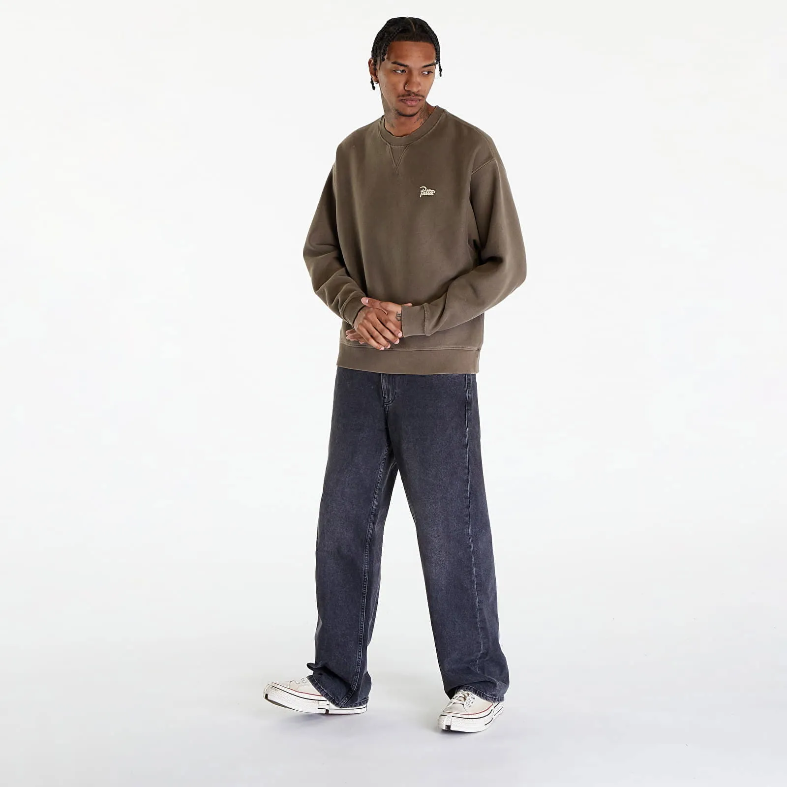 Patta Classic Washed Crewneck Sweatshirt UNISEX