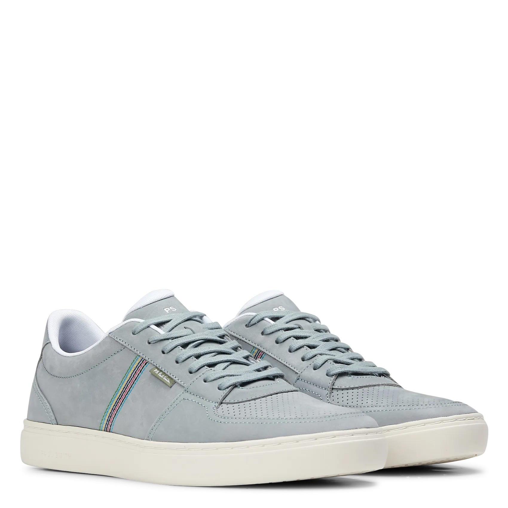 PAUL SMITH Zapatillas bajas de ante en azul