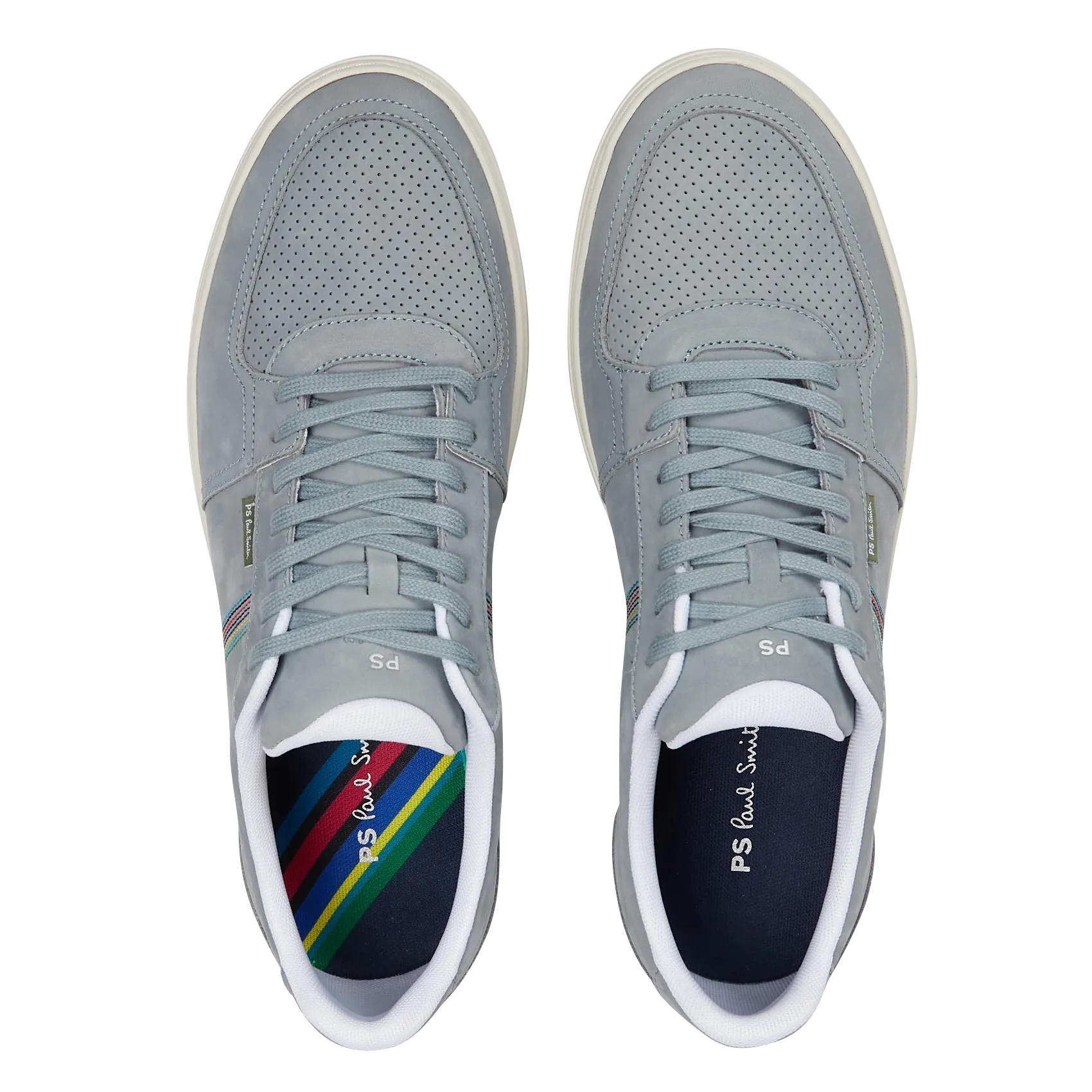PAUL SMITH Zapatillas bajas de ante en azul