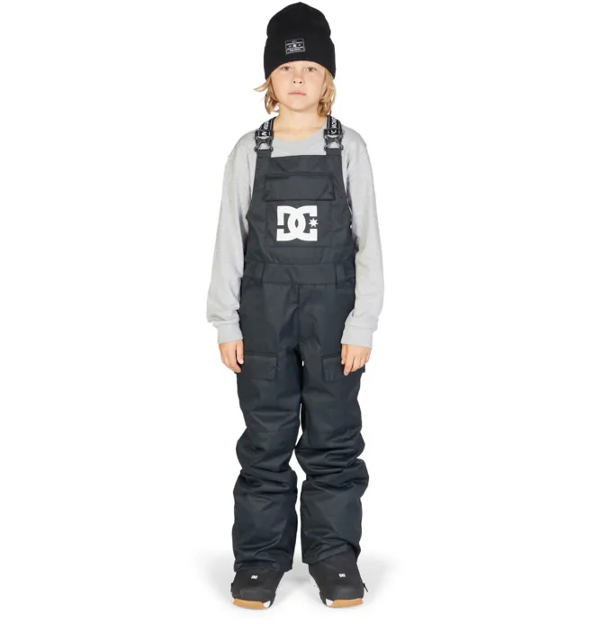 Peto técnico nieve DC SHOES niño ROADBLOCK BLACK (kvj0) Ref. ADBTP03007 negro liso logo pecho