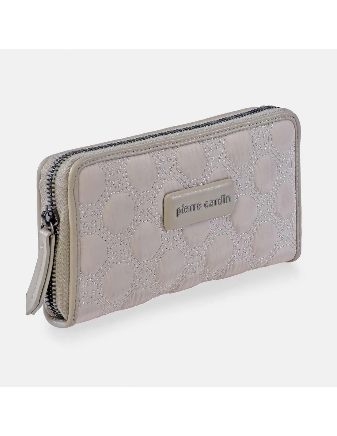 PIERRE CARDIN monedero billetero grande para mujer acolchado
