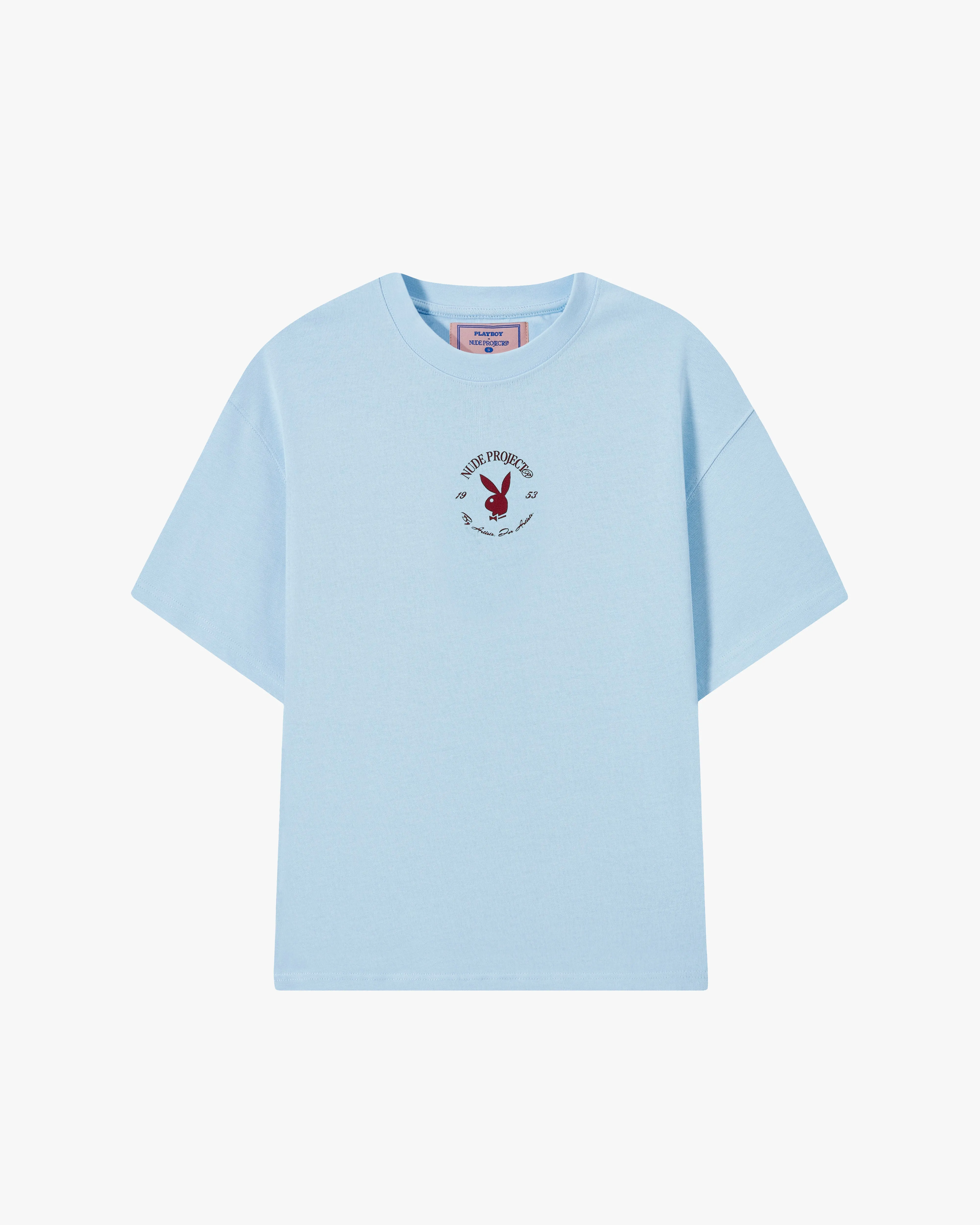 PINUP TEE BABY BLUE
