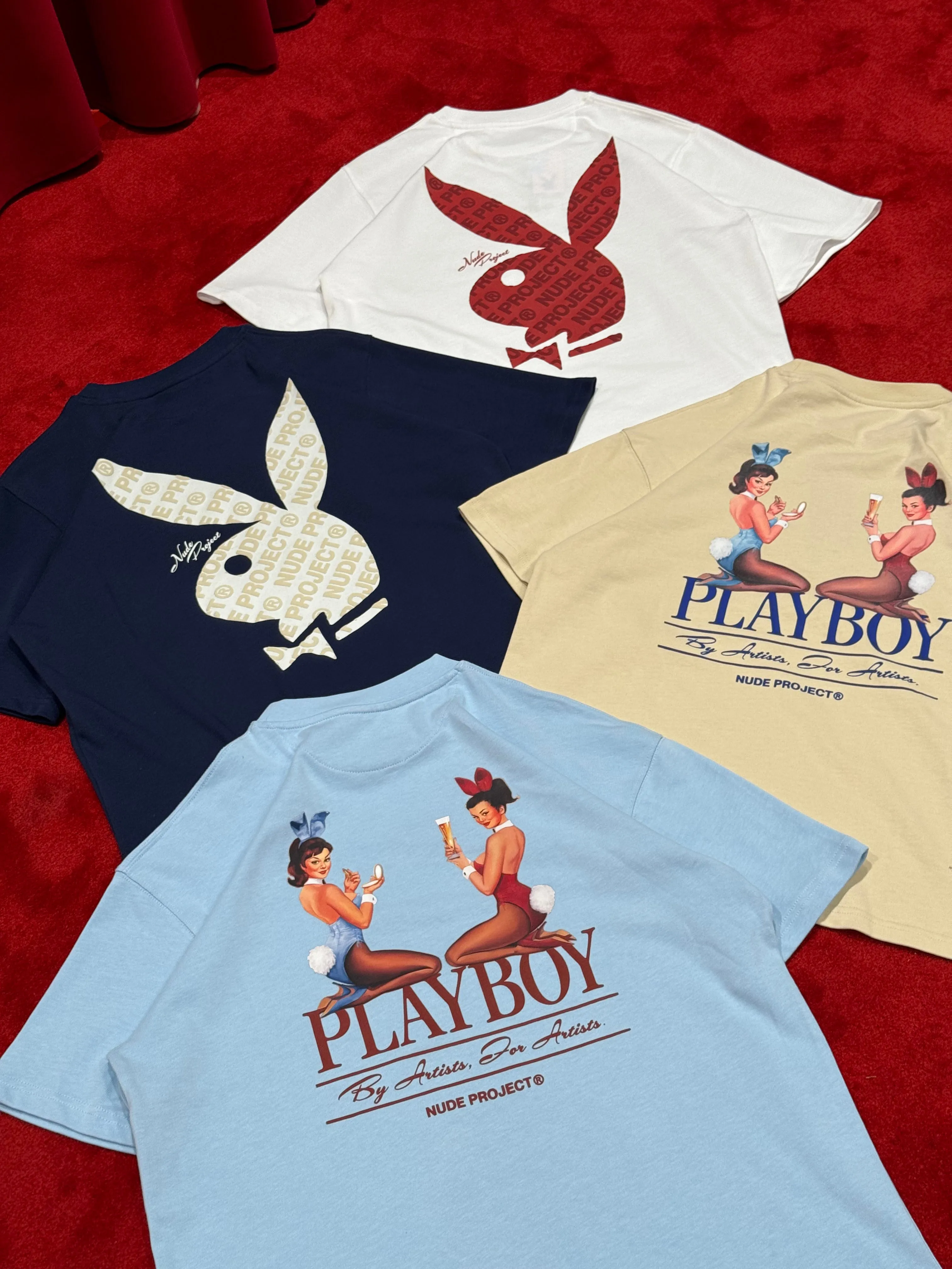 PINUP TEE BABY BLUE