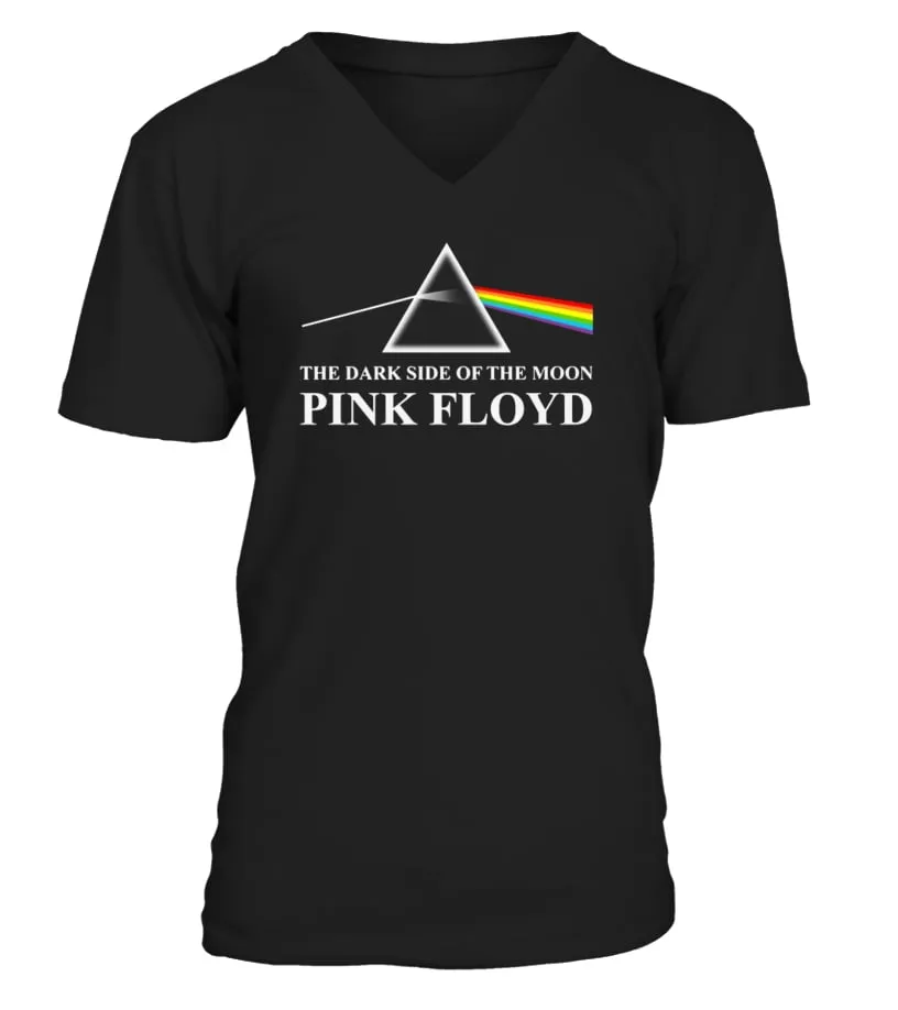 PINK FLOYD   THE DARK SIDE OF THE MOON 5 CAMISETA CUELLO EN V UNISEX