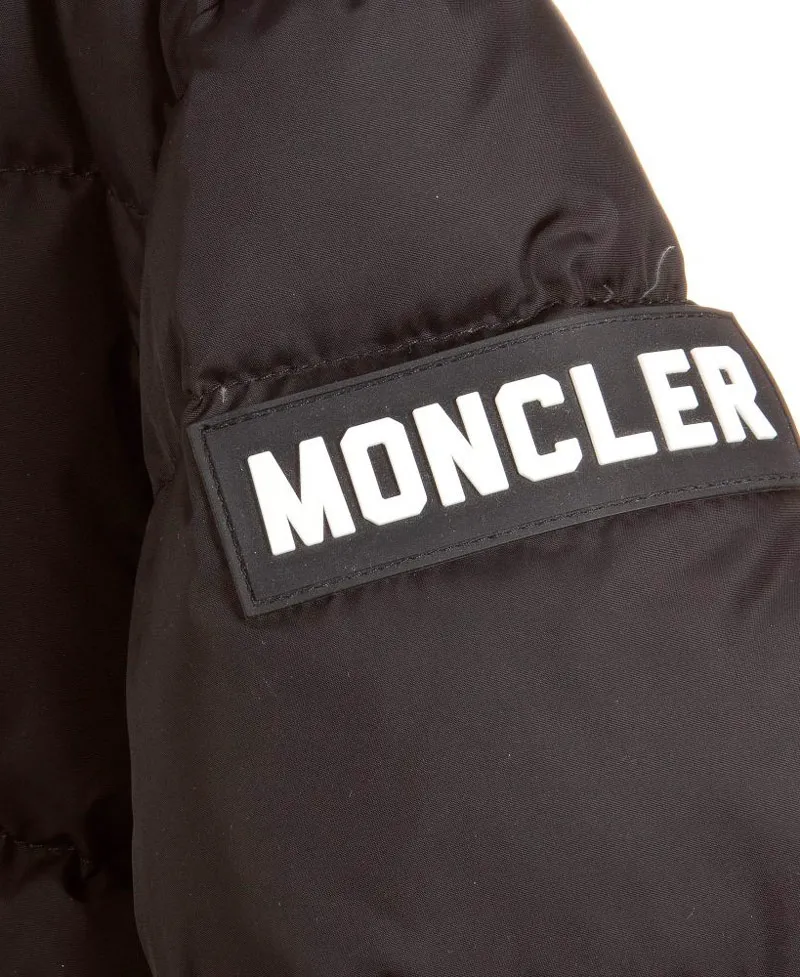 Plumas Niño MONCLER Soubiran Negro