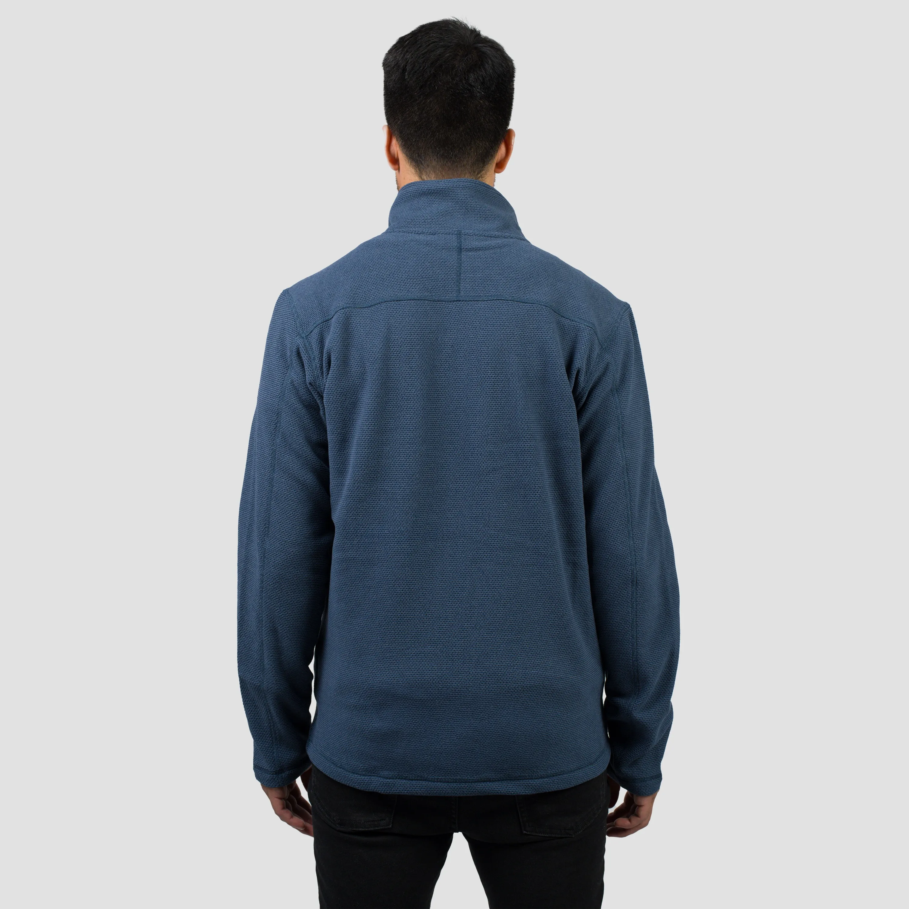 POLAR TEXTURE CAP ROCK FULL ZIP HOMBRE