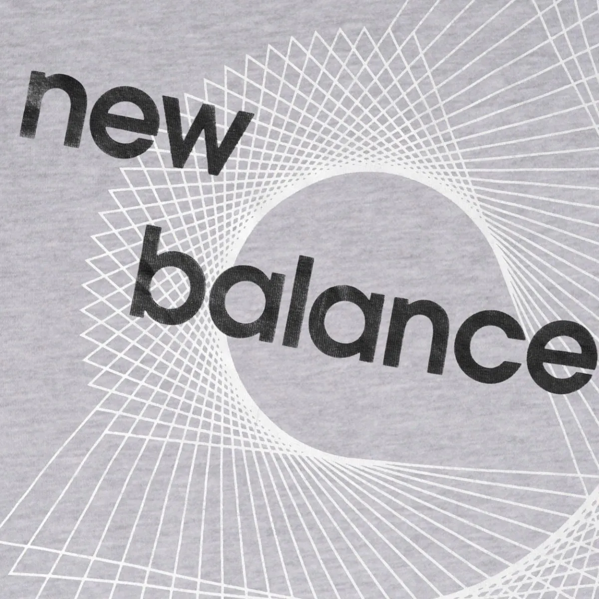 Polera Lifestyle Hombre New Balance Gris