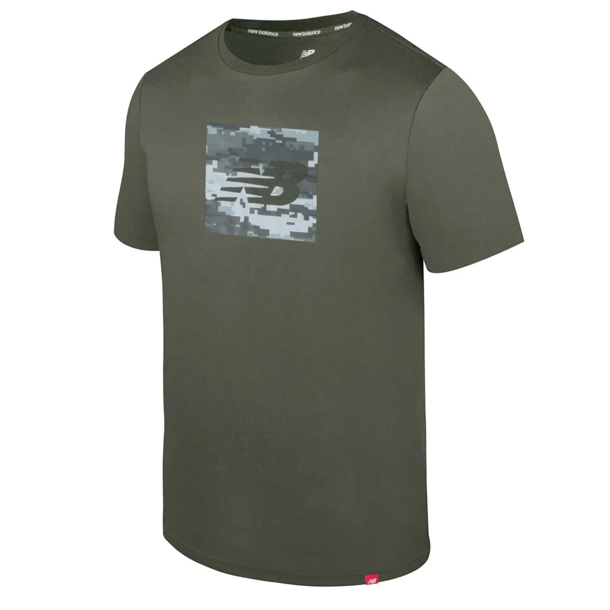 Polera Lifestyle Hombre New Balance Verde