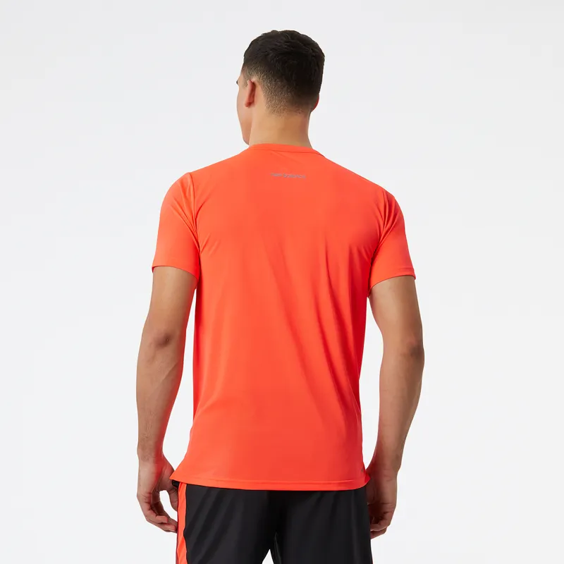 Polera Running Hombre New Balance Accelerate Naranja