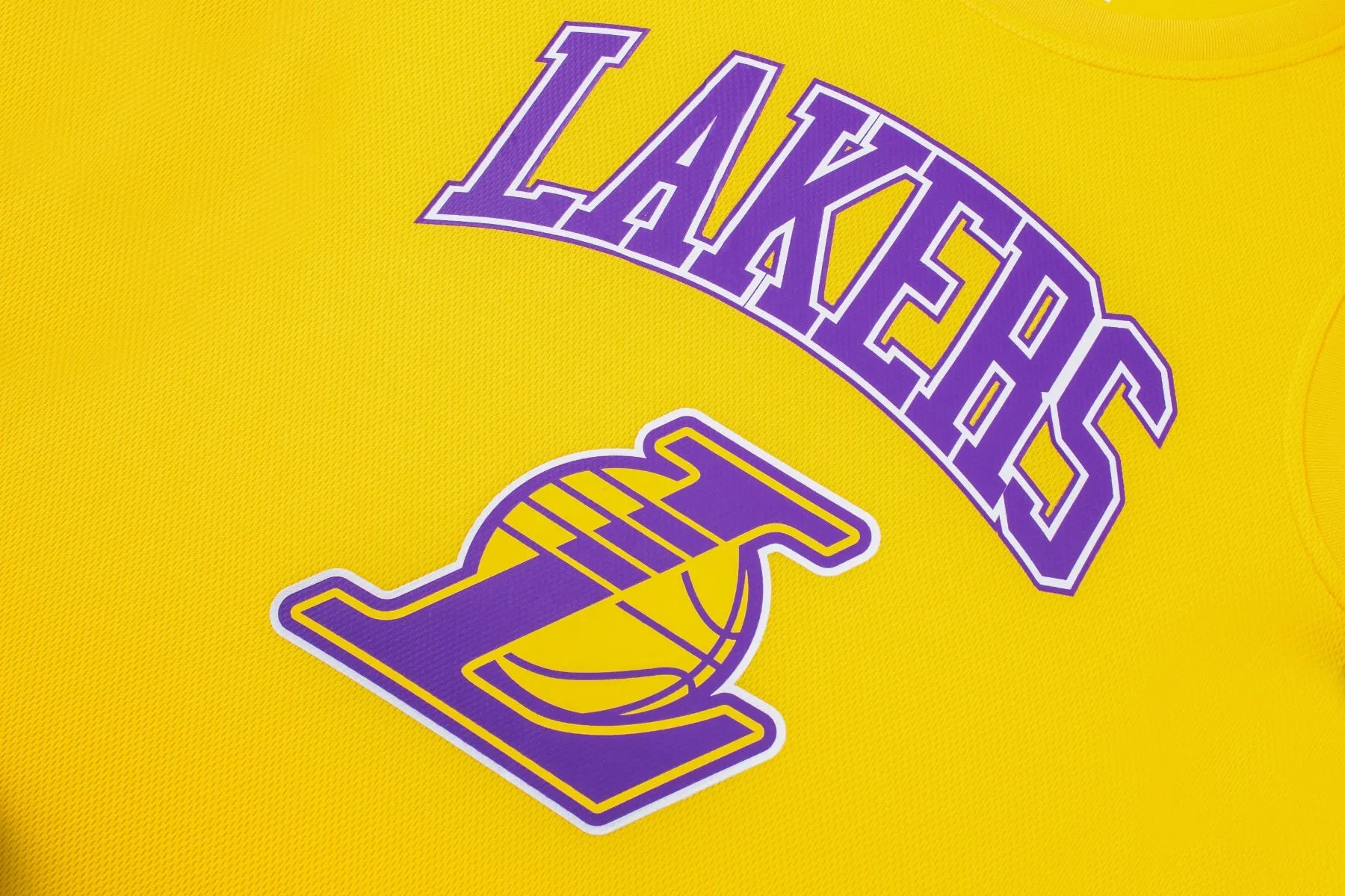 Polera Sin Mangas Básquetbol Hombre NBA Los Angeles Lakers Lebron James Amarilla