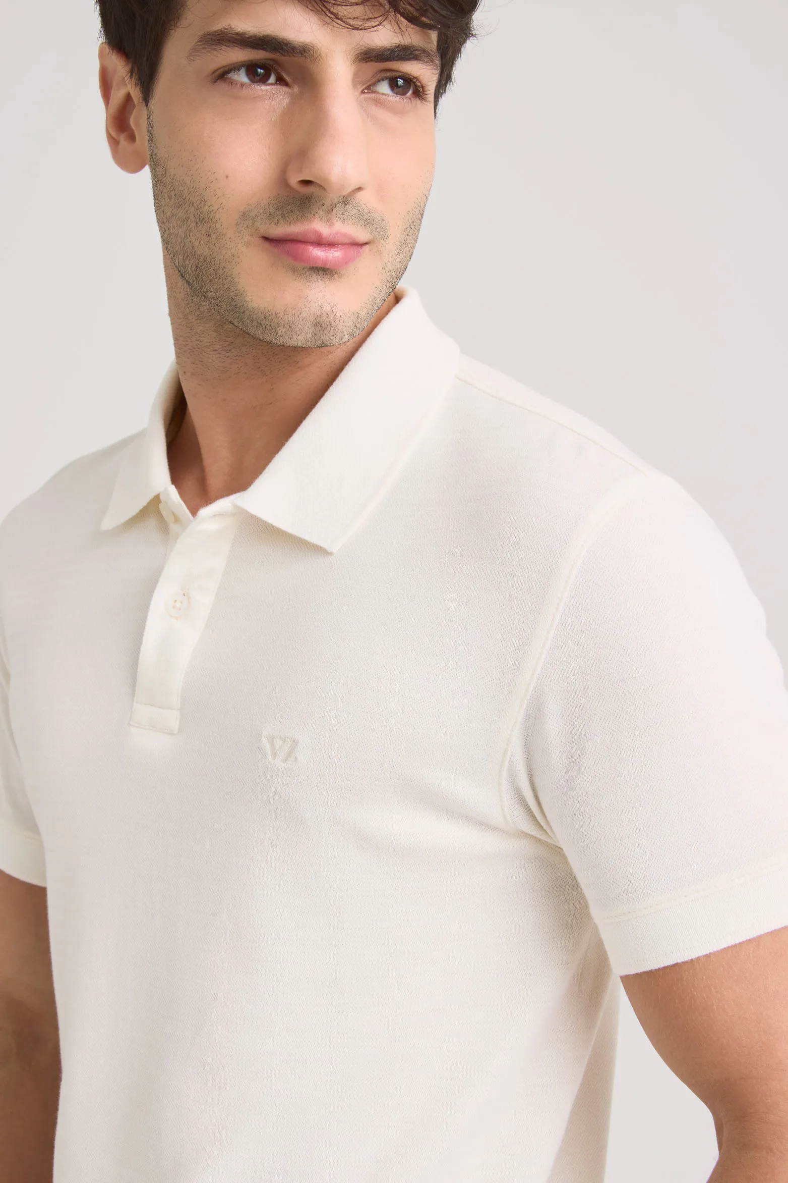Polo oculus para hombre semi fit