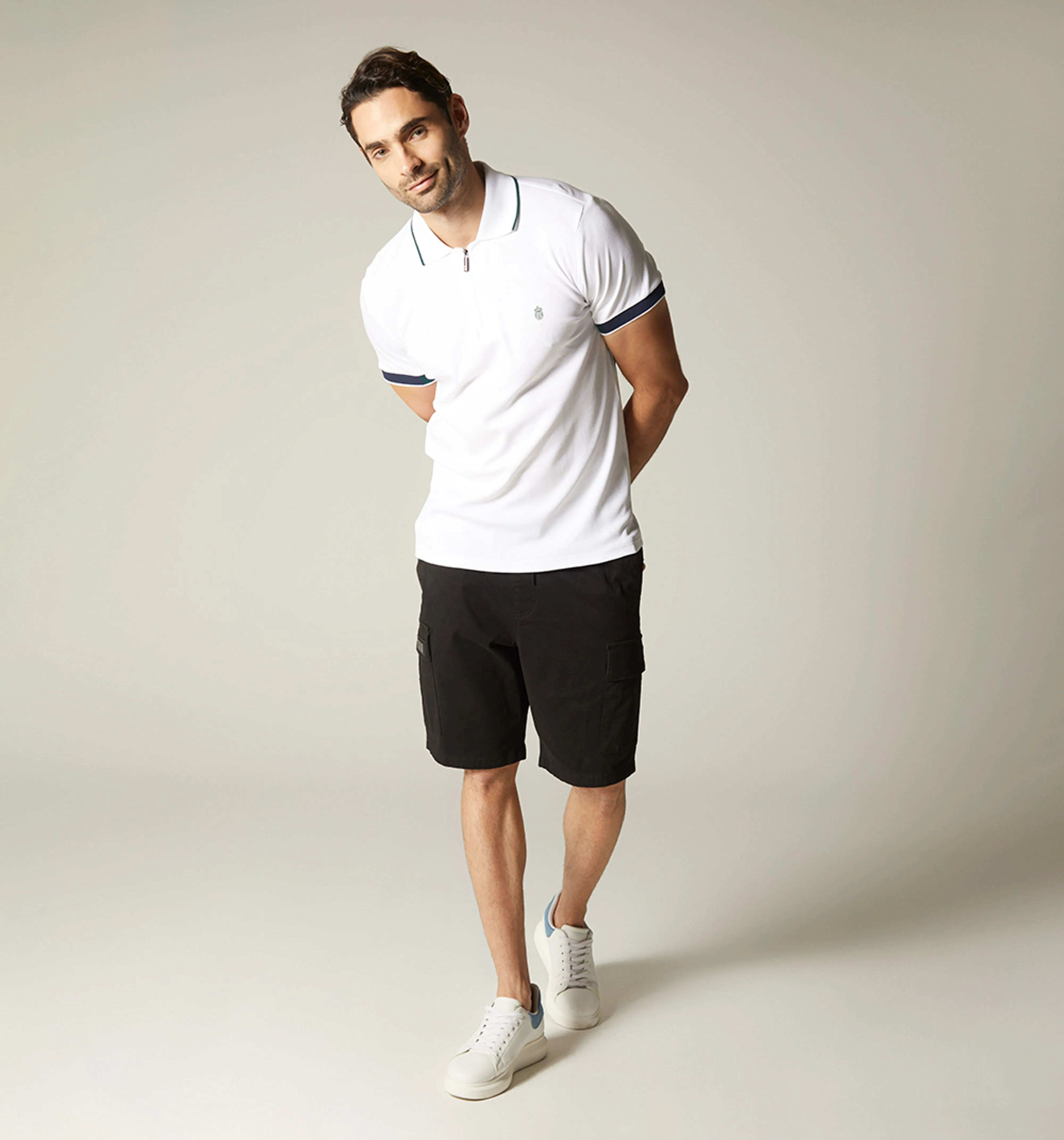 Polo para hombre slim fit