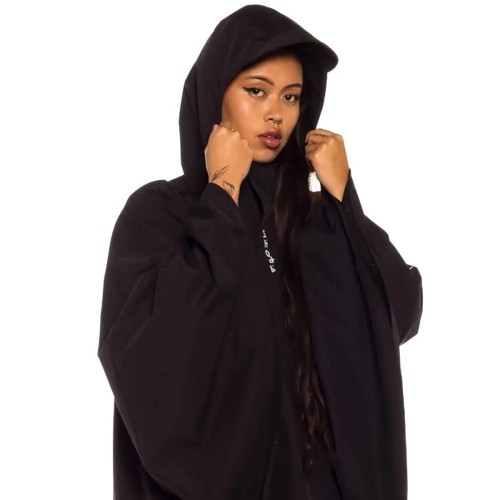PONCHO CHUBASQUERO UNISEX "SPACE HAMMU X GRIMEY"  BLACK | SPRING 22