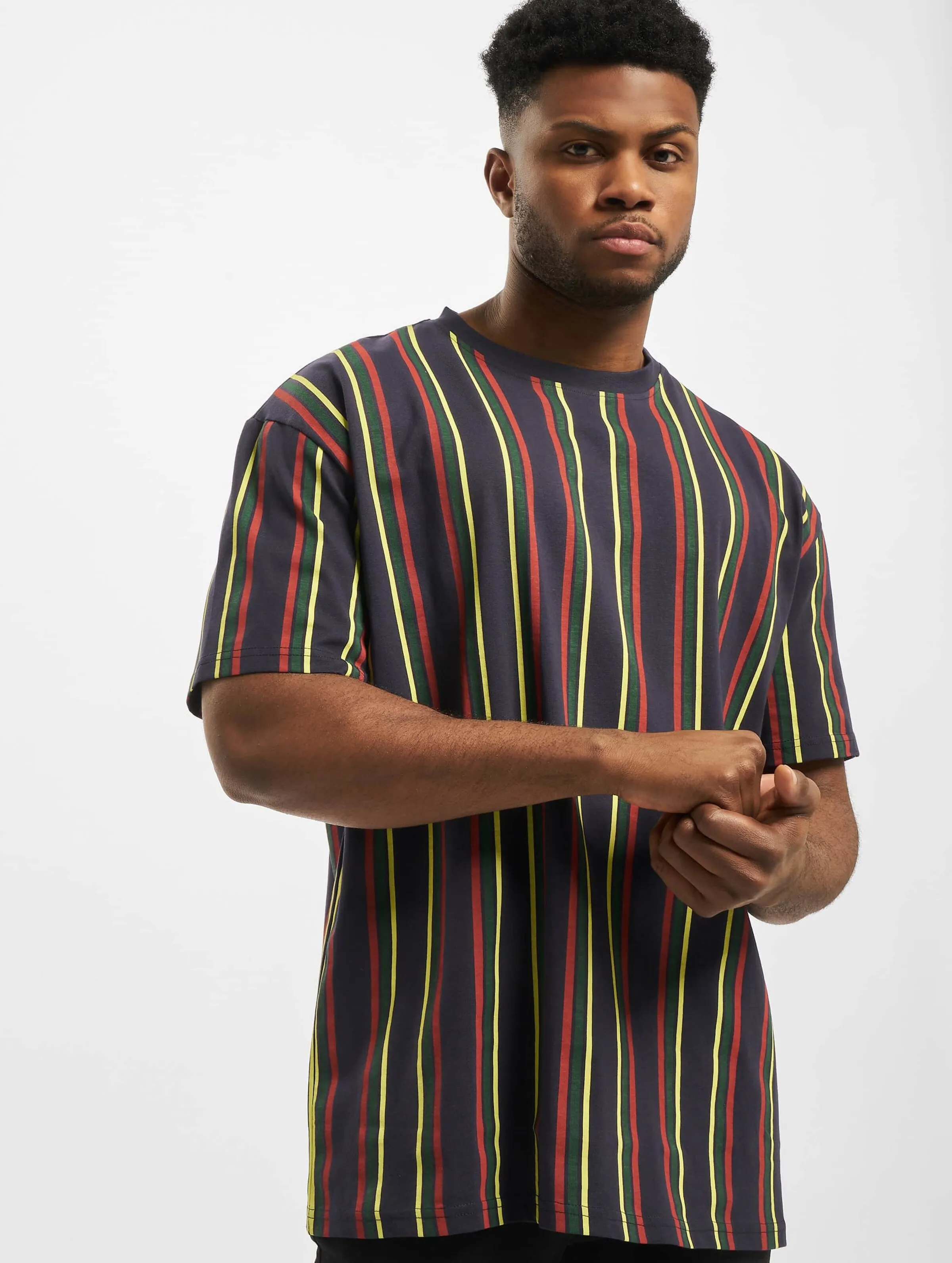 Printed Oversized Retro Stripe