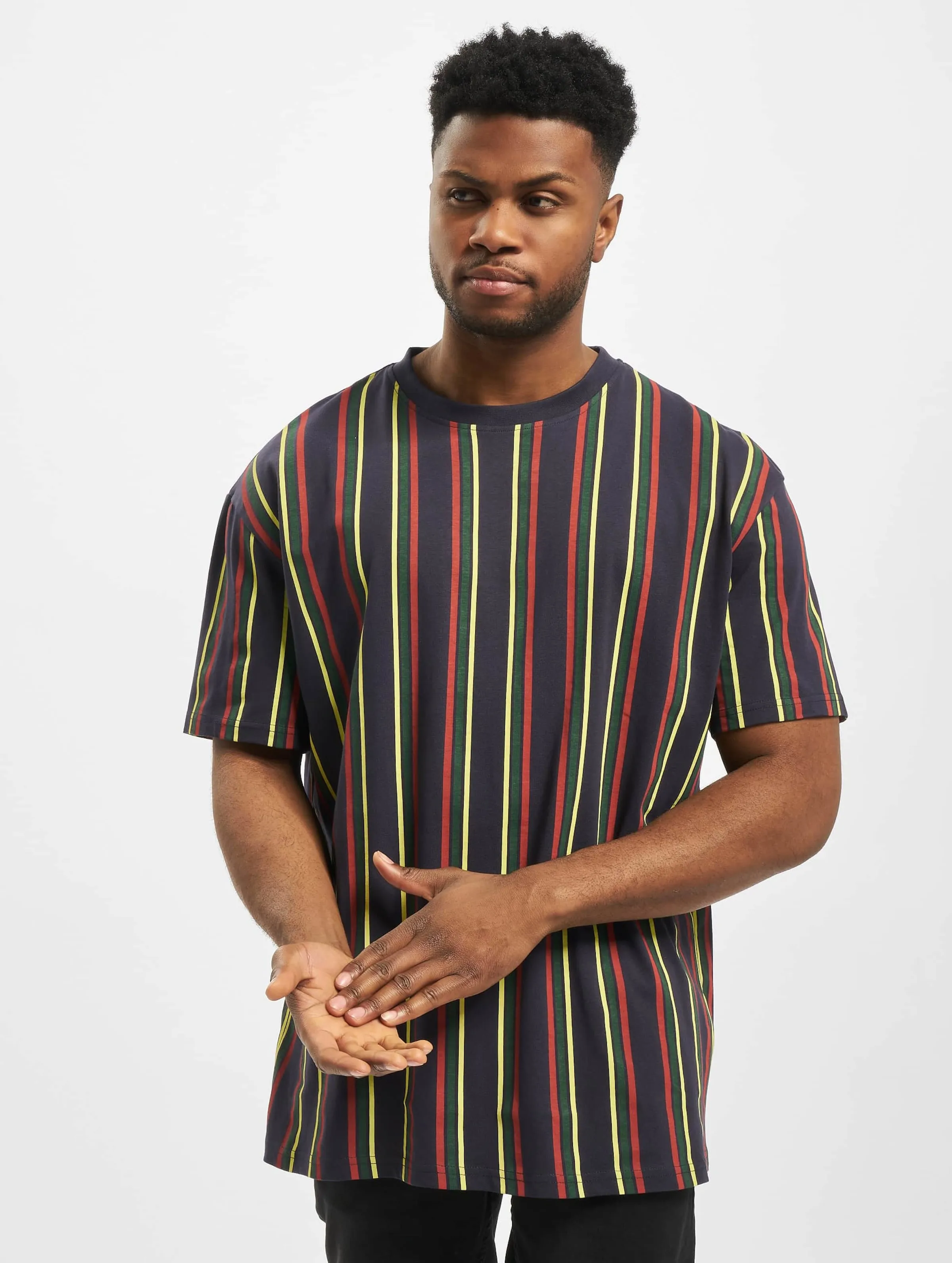 Printed Oversized Retro Stripe