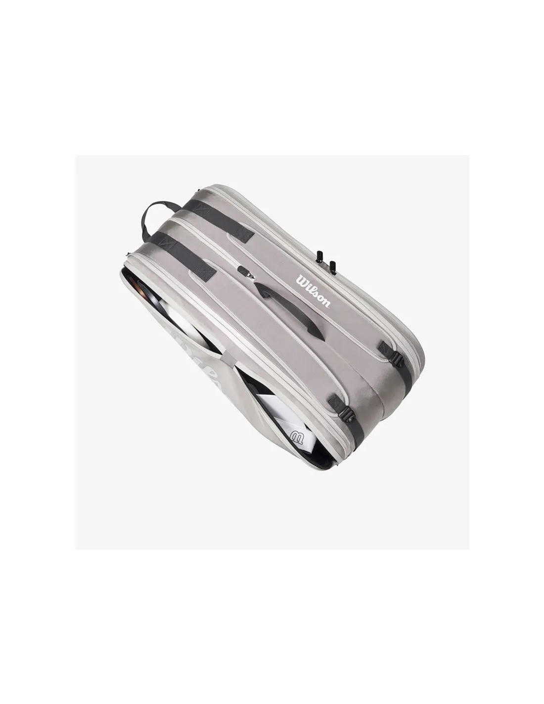 Raquetero 12 Raquetas Wilson Tour Gris