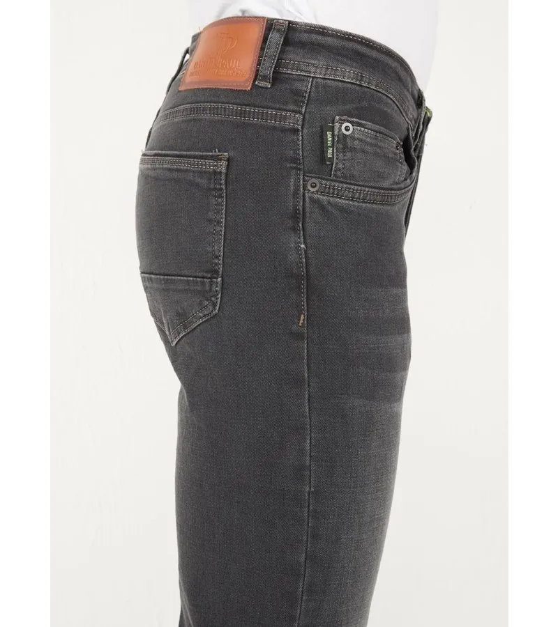 REGULAR FIT PANTALONES VAQUEROS HOMBRE  DP16  GRIS