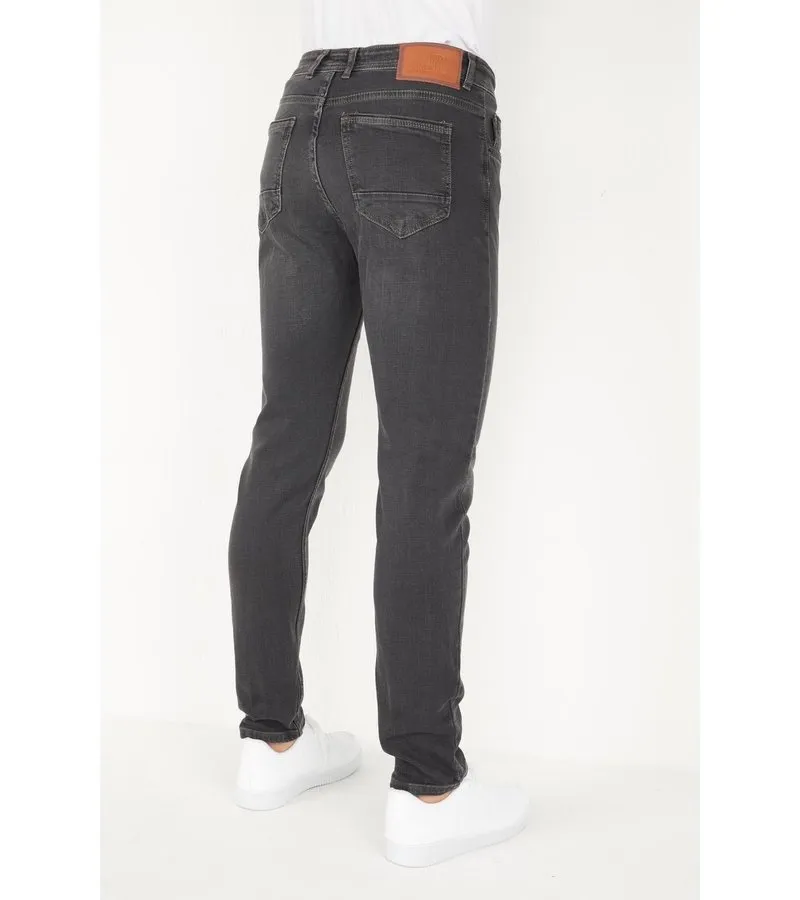 REGULAR FIT PANTALONES VAQUEROS HOMBRE  DP16  GRIS