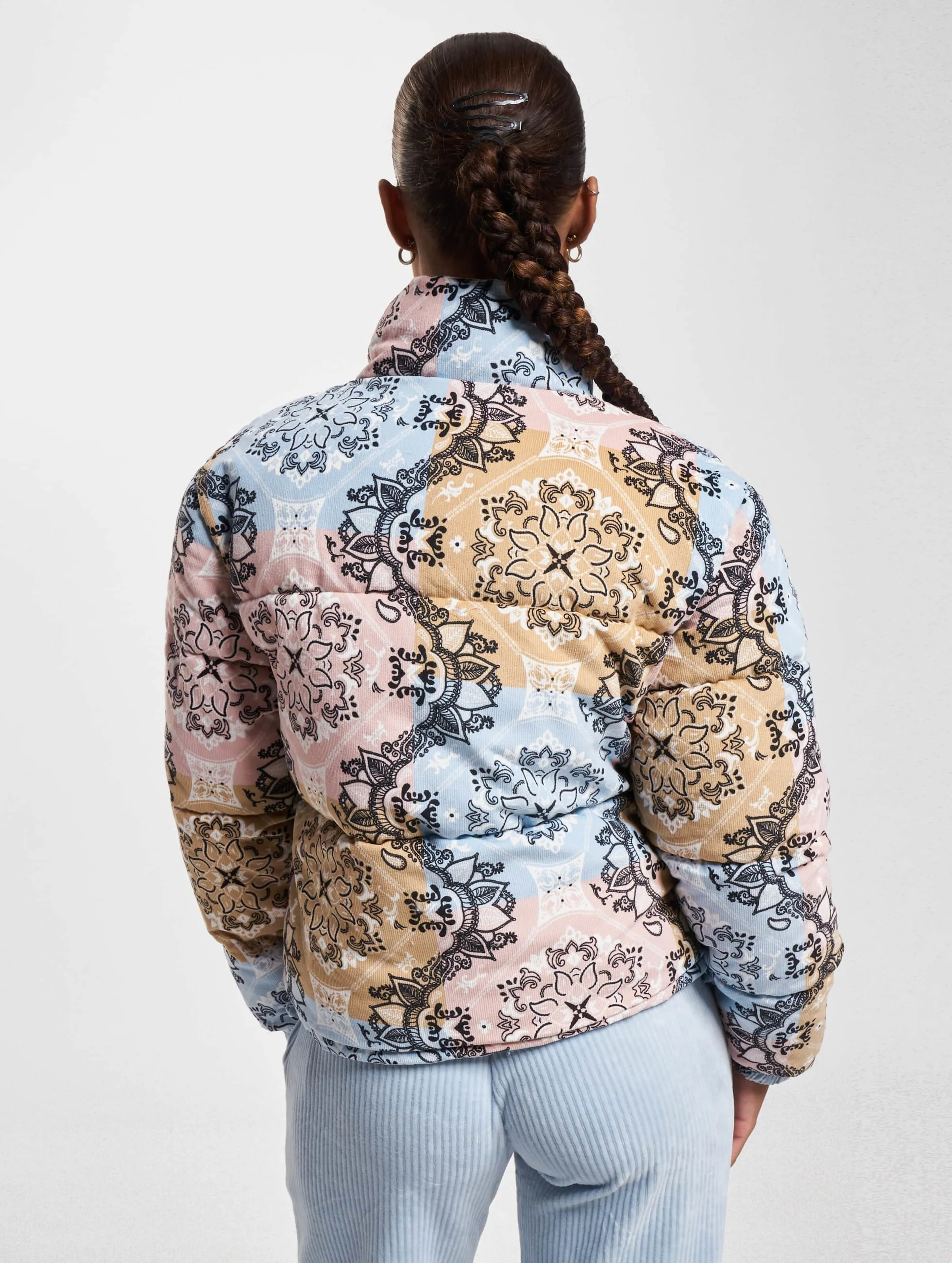 Retro Paisley Corduroy Reversible