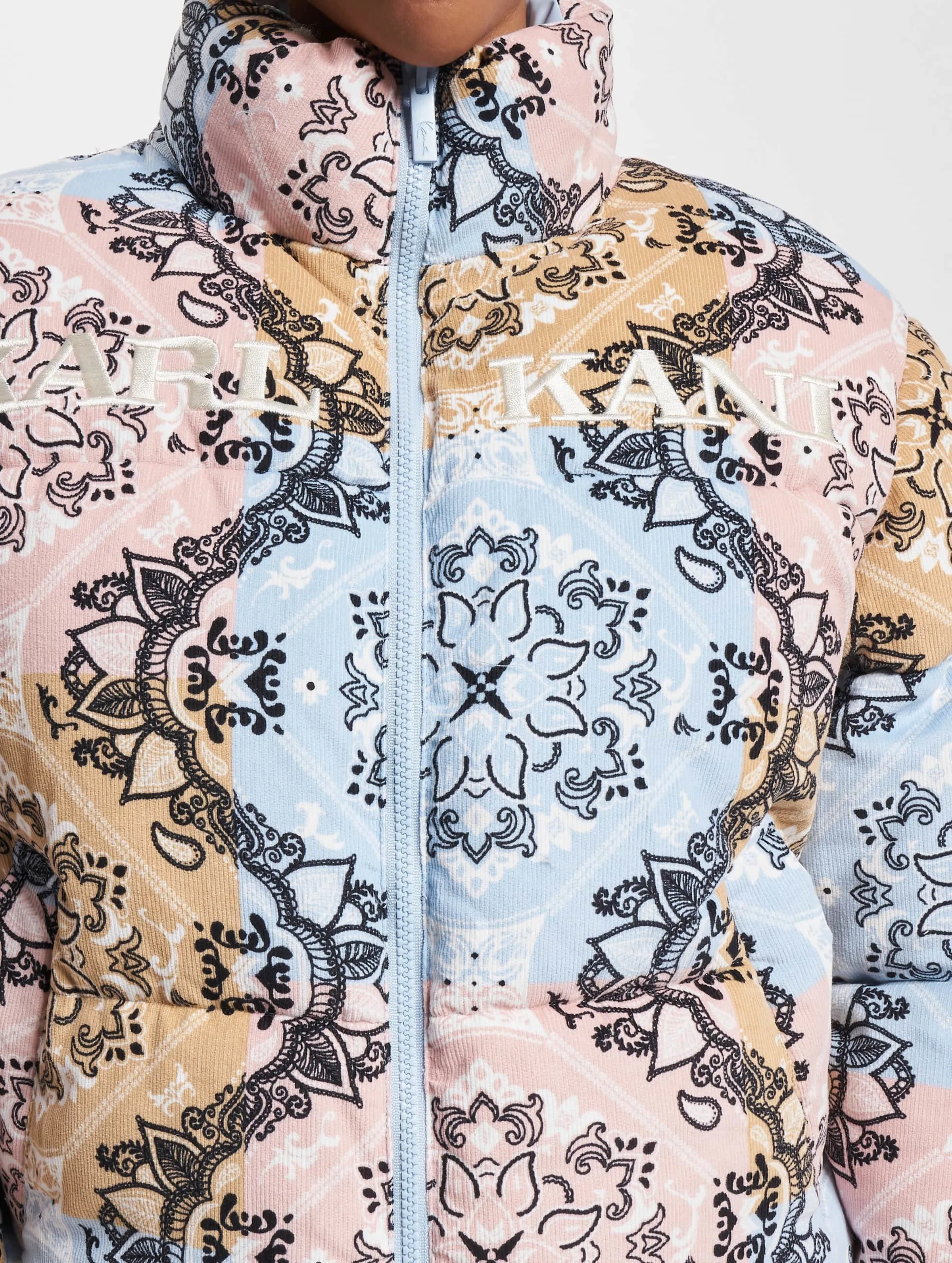 Retro Paisley Corduroy Reversible
