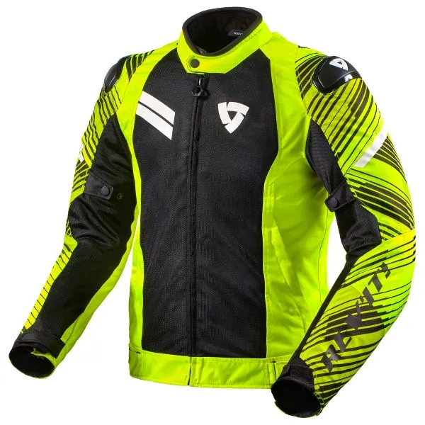 REV'IT Apex Air Neon Yellow Black 