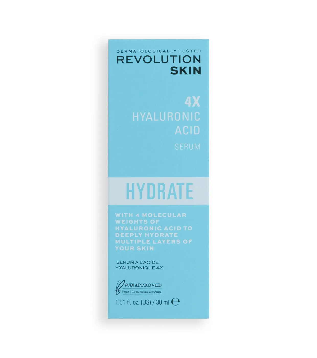 REVOLUTION SKINCARE  *HYDRATE*  SéRUM HIDRATANTE Y RELLENADORA 4X áCIDO HIALURóNICO