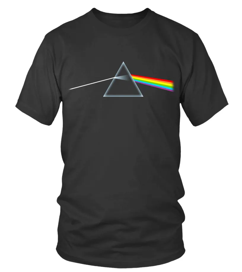 RK70S003BK. PINK FLOYD  THE DARK SIDE OF THE MOON CAMISETA CUELLO REDONDO UNISEX