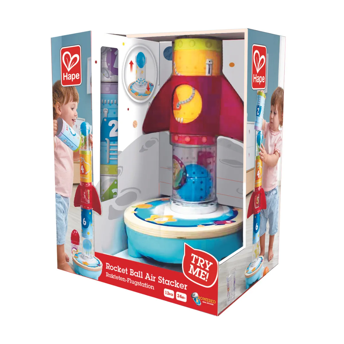Rocket Ball Air Stacker