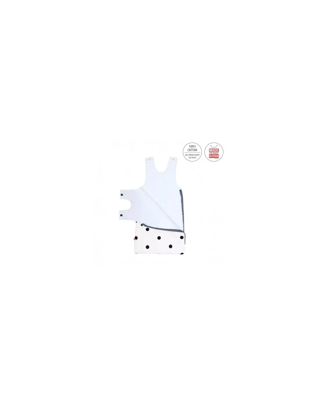 Saco para dormir al bebé de 70cm Dots de Cambrass