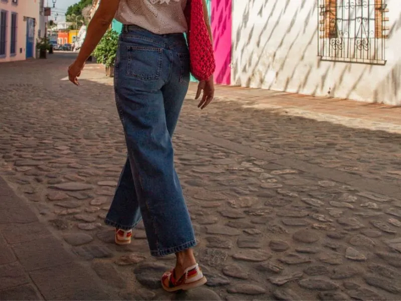 SANDALIA DE PIEL ALEBRIJE MEXAS MULTICOLOR