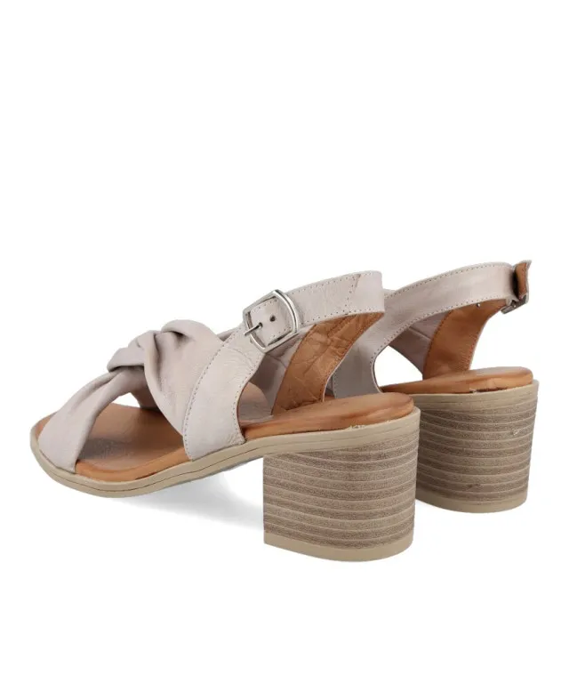 SANDALIAS DE PIEL SUAVE W&F LARIOS 21500