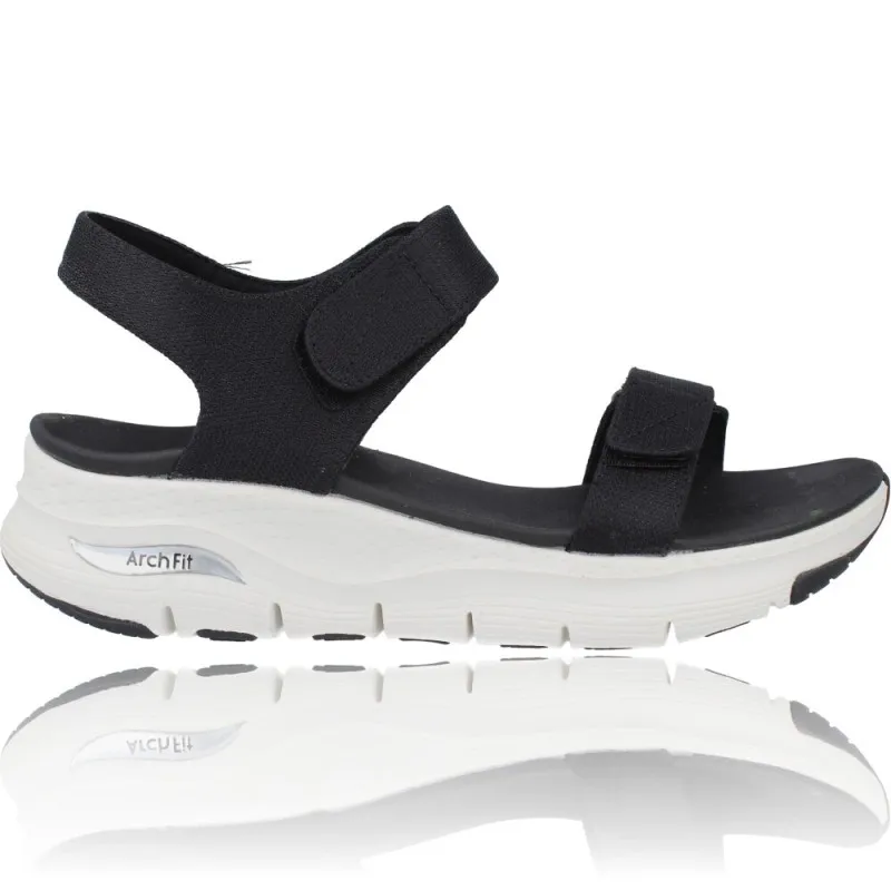 SANDALIAS DEPORTIVAS MUJER DE SKECHERS 119247 ARCH FIT  TOURISTY