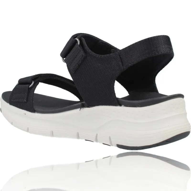 SANDALIAS DEPORTIVAS MUJER DE SKECHERS 119247 ARCH FIT  TOURISTY