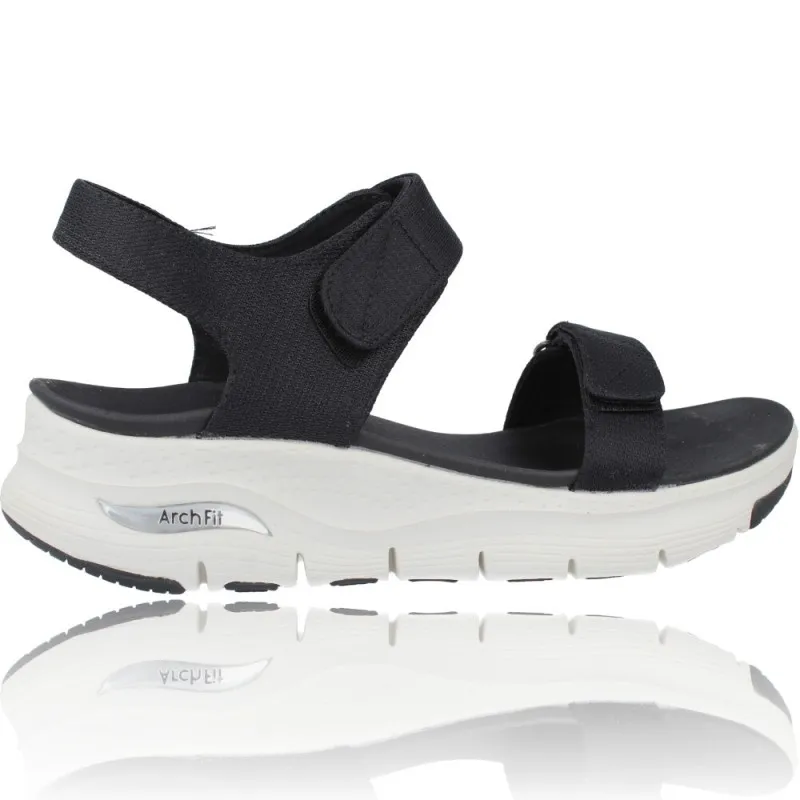 SANDALIAS DEPORTIVAS MUJER DE SKECHERS 119247 ARCH FIT  TOURISTY