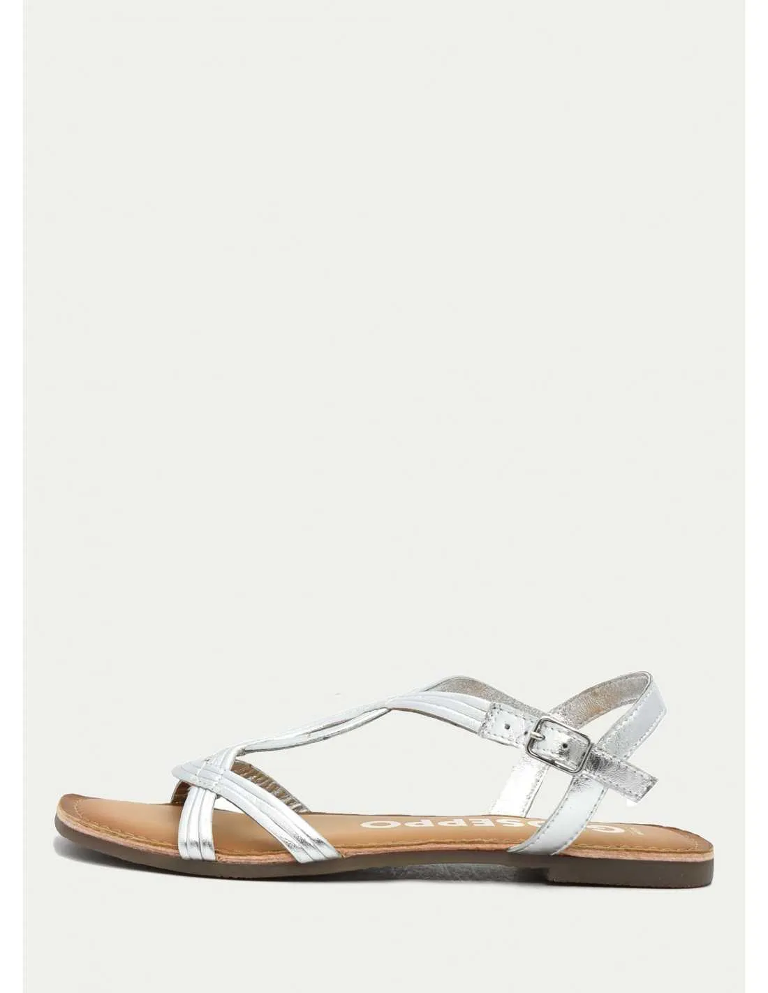 SANDALIAS GIOSEPPO ELBASAN PLATA 
