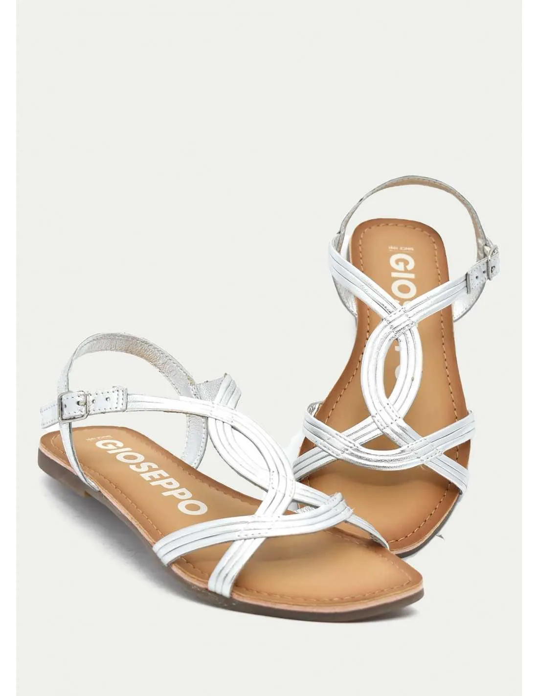 SANDALIAS GIOSEPPO ELBASAN PLATA 