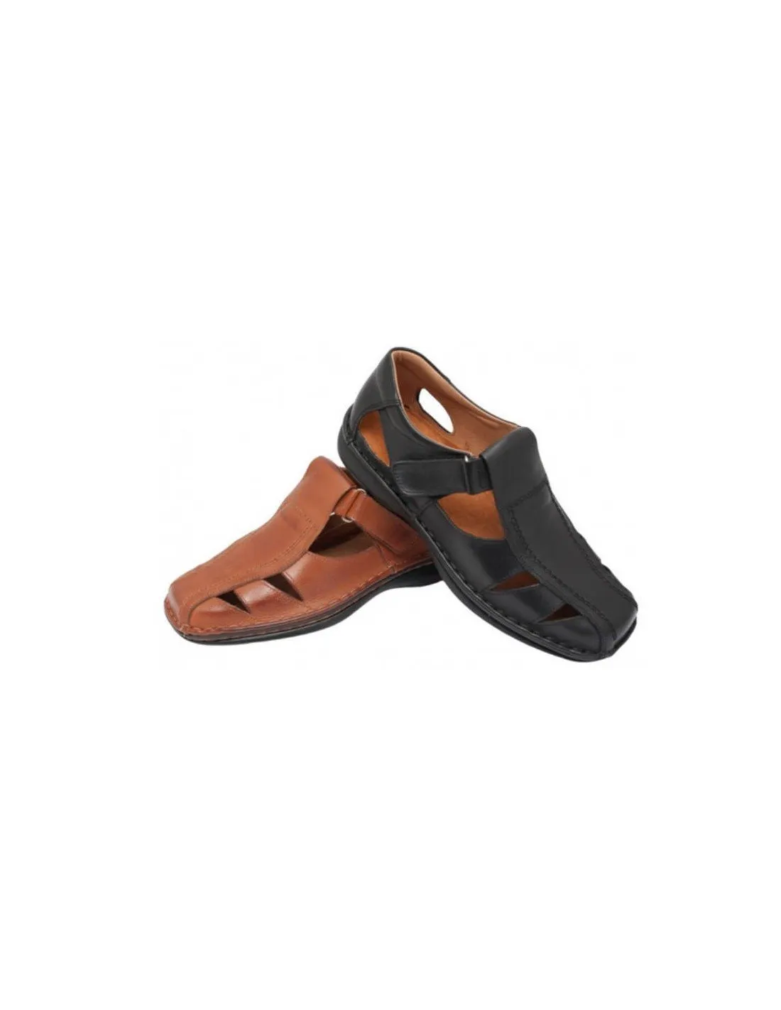 Sandalias hombre cuero
