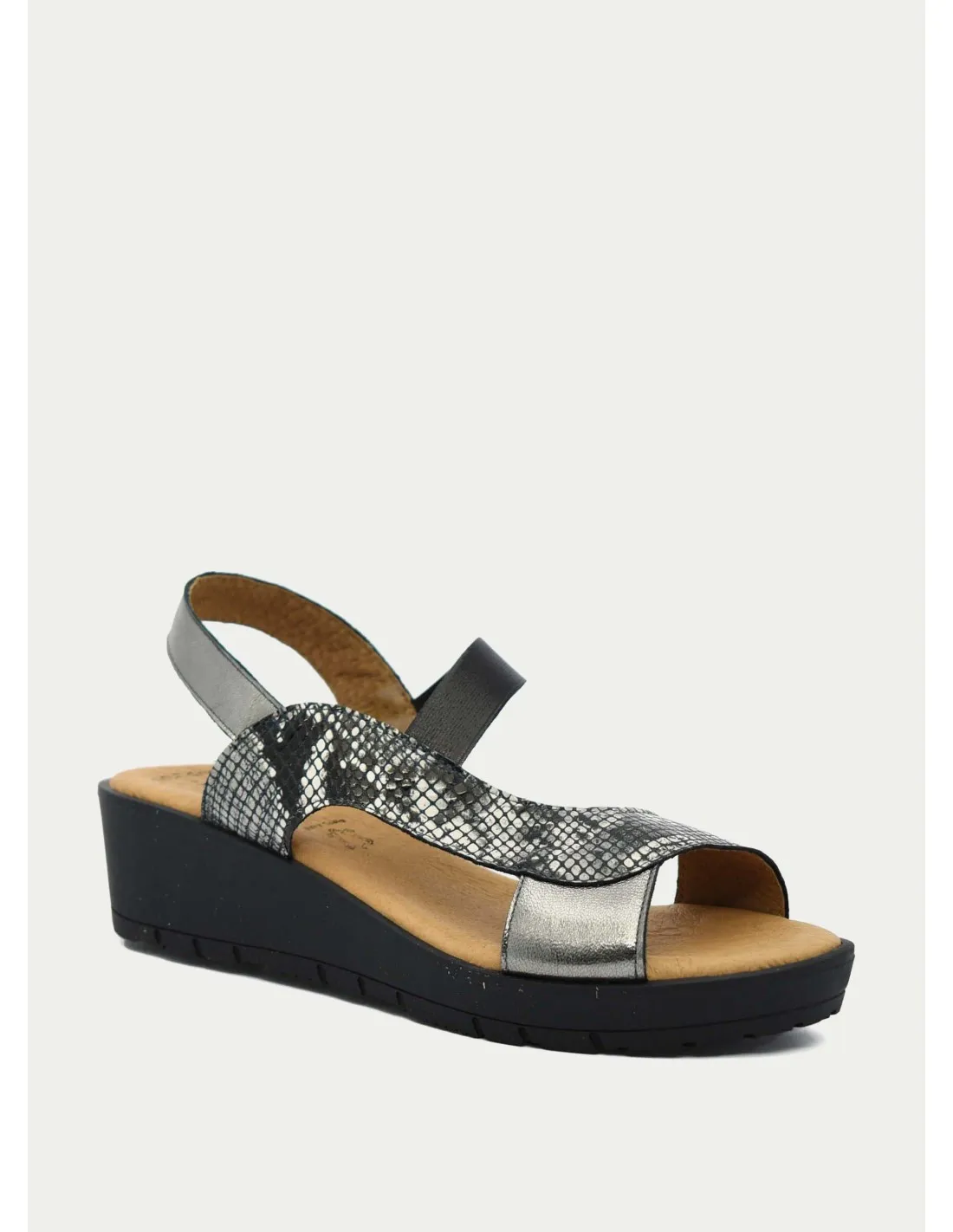 SANDALIAS +KOMODOS PANDORA PLOMO 