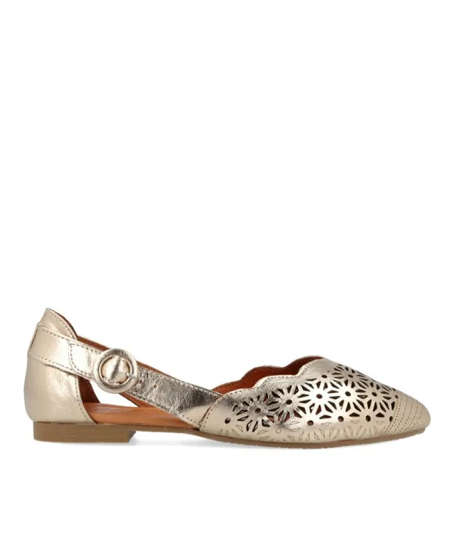 SANDALIAS METALIZADAS W&F BULEVARD B145000 A4