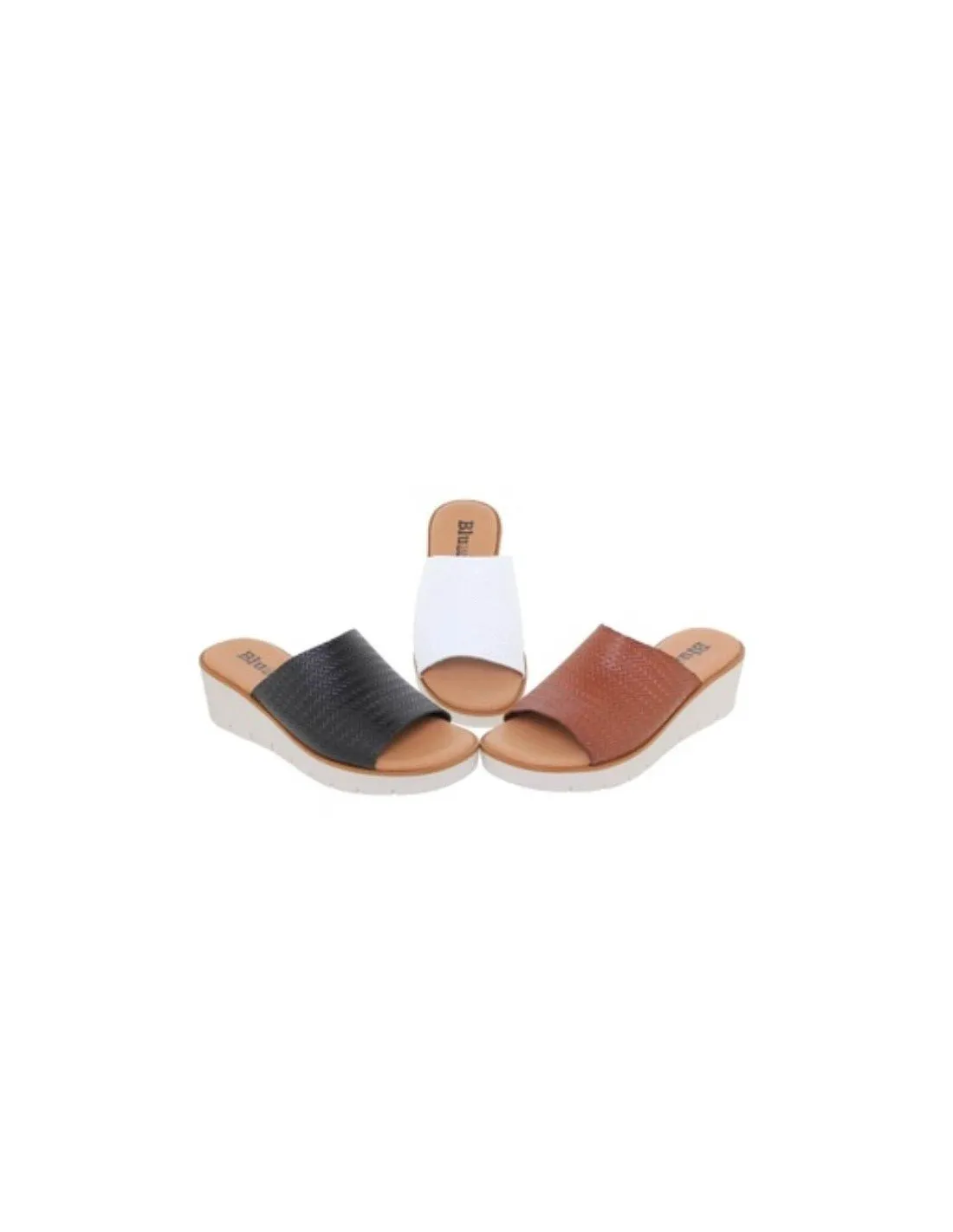 Sandalias mujer pala piel