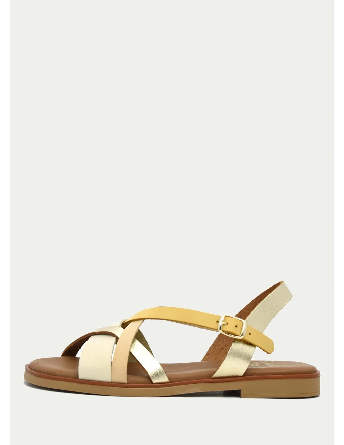 SANDALIAS STUDIO SCARPE 34639 PLATINO 