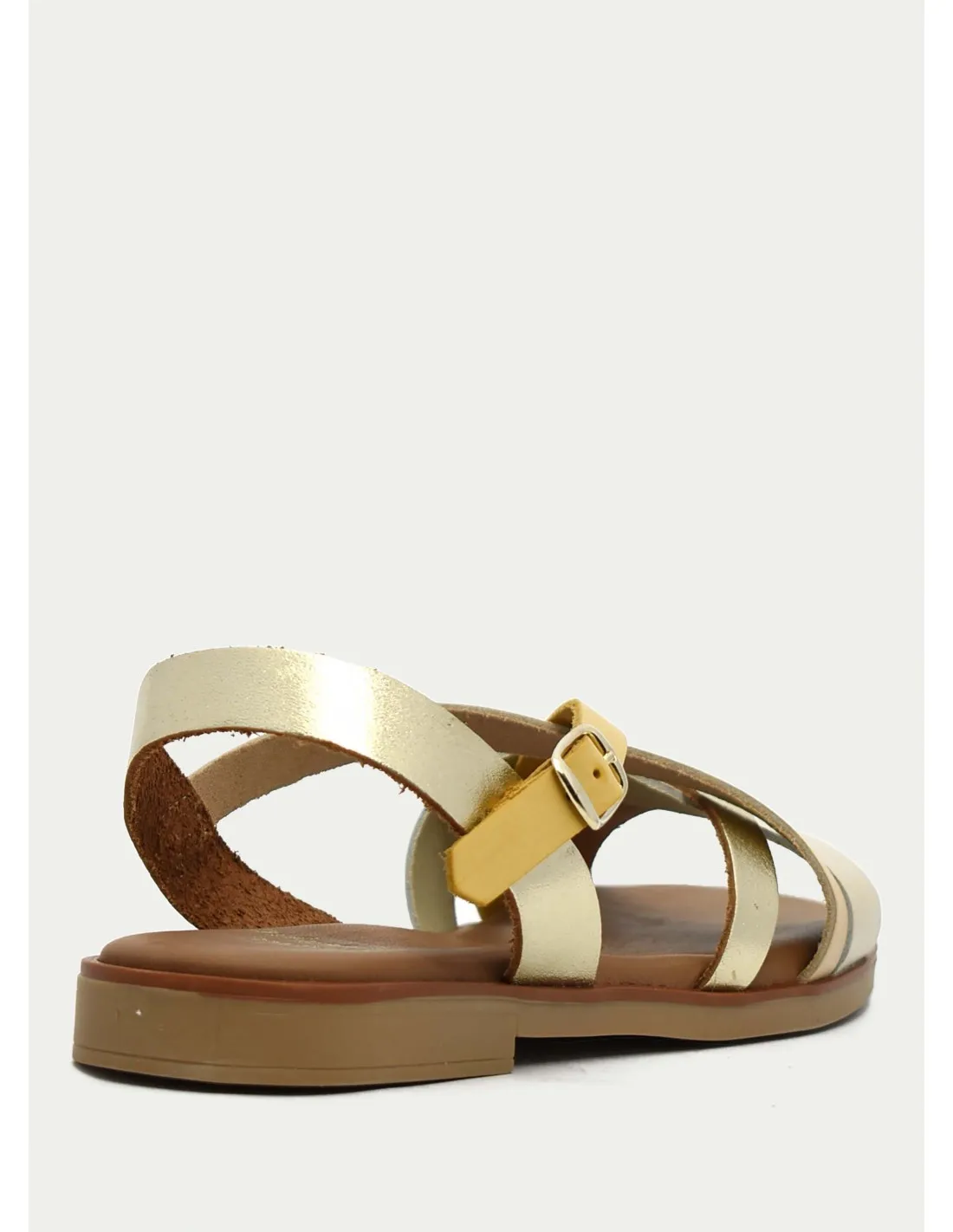 SANDALIAS STUDIO SCARPE 34639 PLATINO 