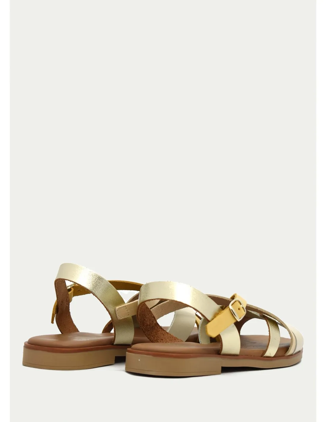 SANDALIAS STUDIO SCARPE 34639 PLATINO 