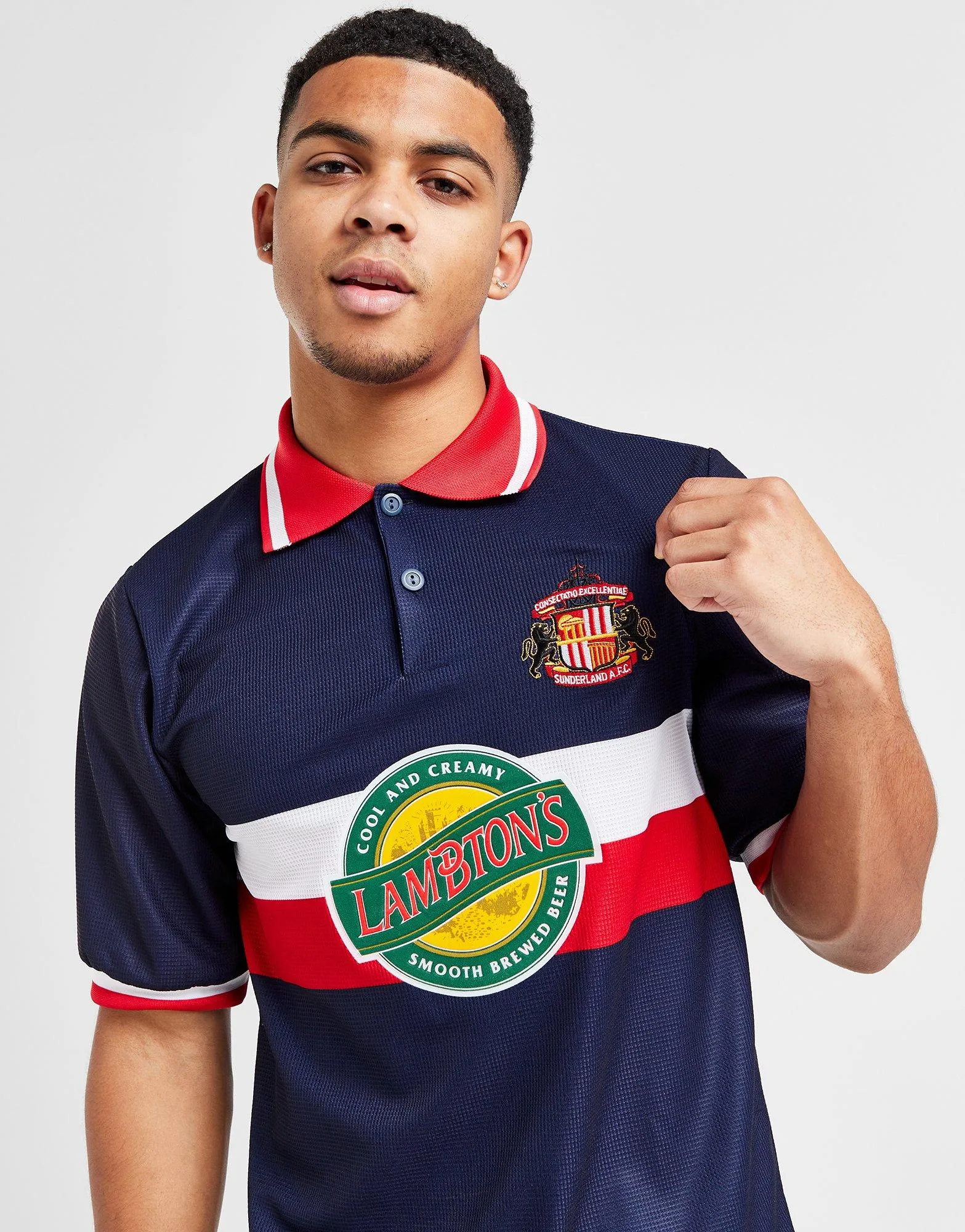 Score Draw Camiseta retro Sunderland AFC '99 Segunda equipación