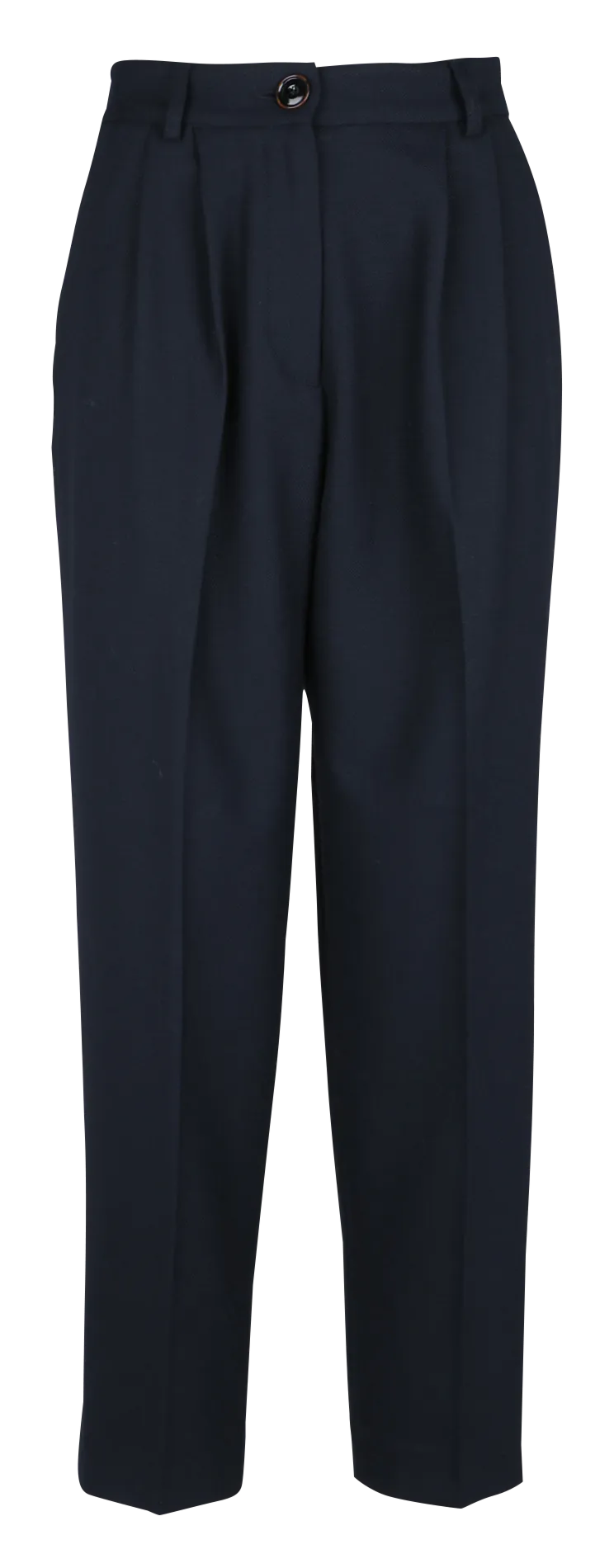SESSUN TIMOTHY  PANTALóN RECTO DE TALLE ALTO EN AZUL